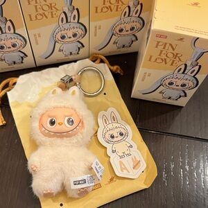 Pin For Love Vinyl Plush “A” Pendant